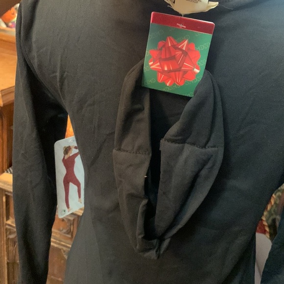 ShoSho Santa’s Helper Christmas Holiday Onesie & headband NEW - Picture 2 of 3